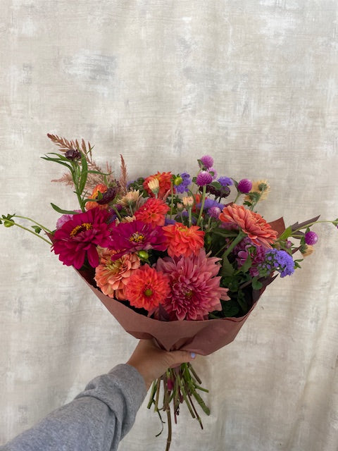 Deluxe Seasonal Wrapped Bouquet
